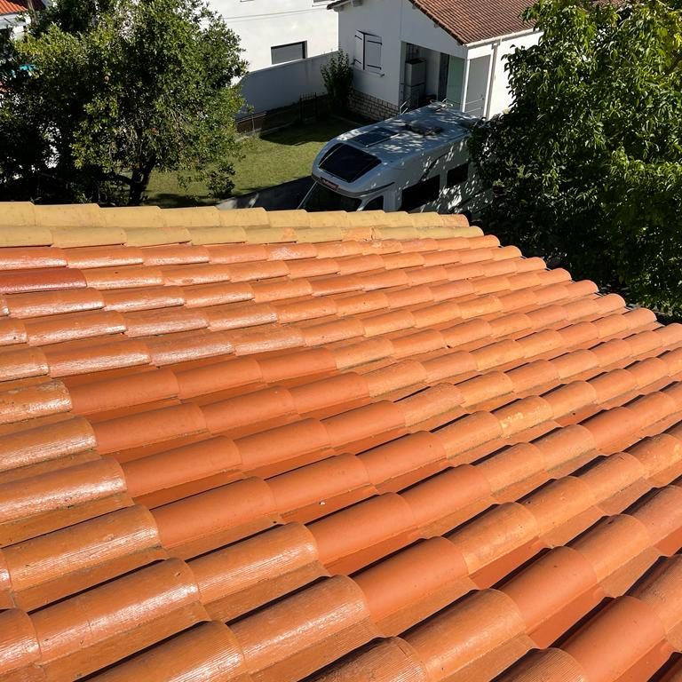 Chantier de toiture réalisé par Hortica-Couverture